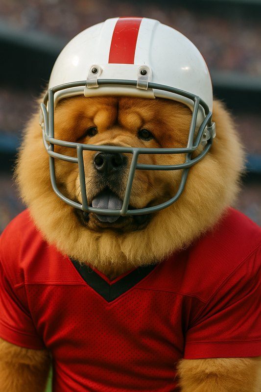American Football - Custom Pet Portrait