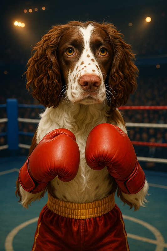 Boxing - Custom Pet Portrait
