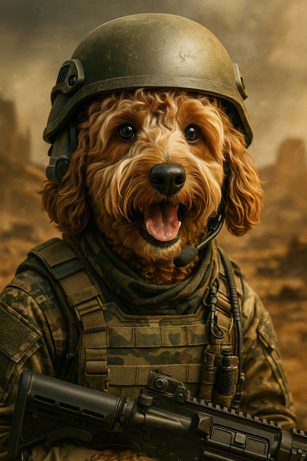 Call of Paws - Custom Pet Portrait