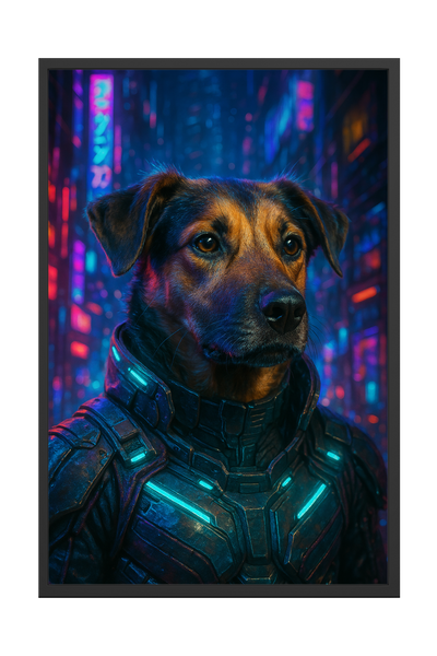 Cyberpunk - Custom Pet Portrait