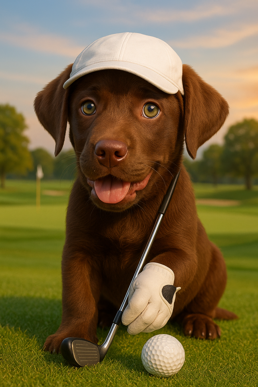 Golf - Custom Pet Portrait