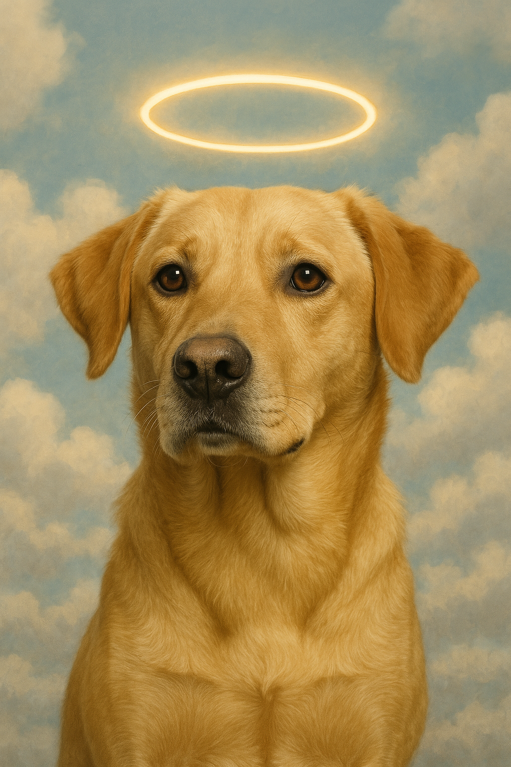 Halo - Custom Pet Portrait