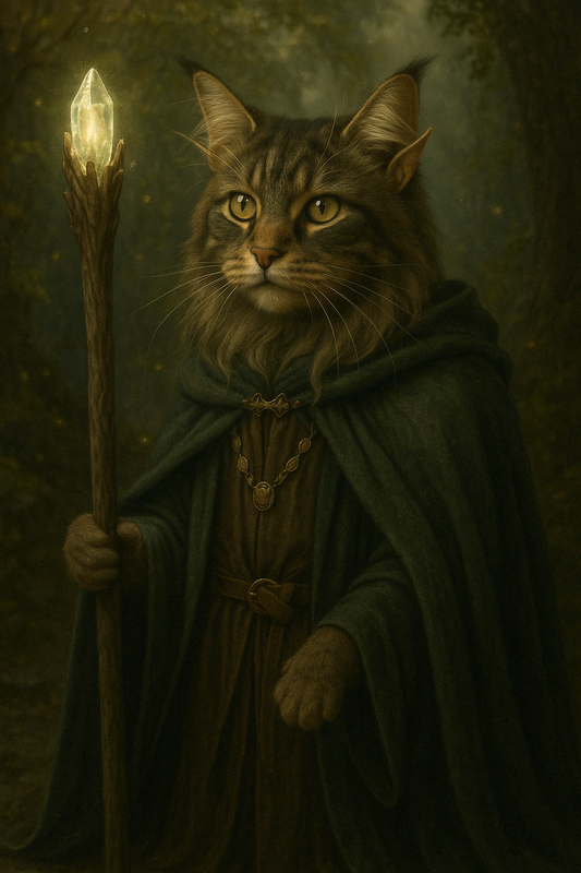 Lord of the Paws - Custom Pet Portrait