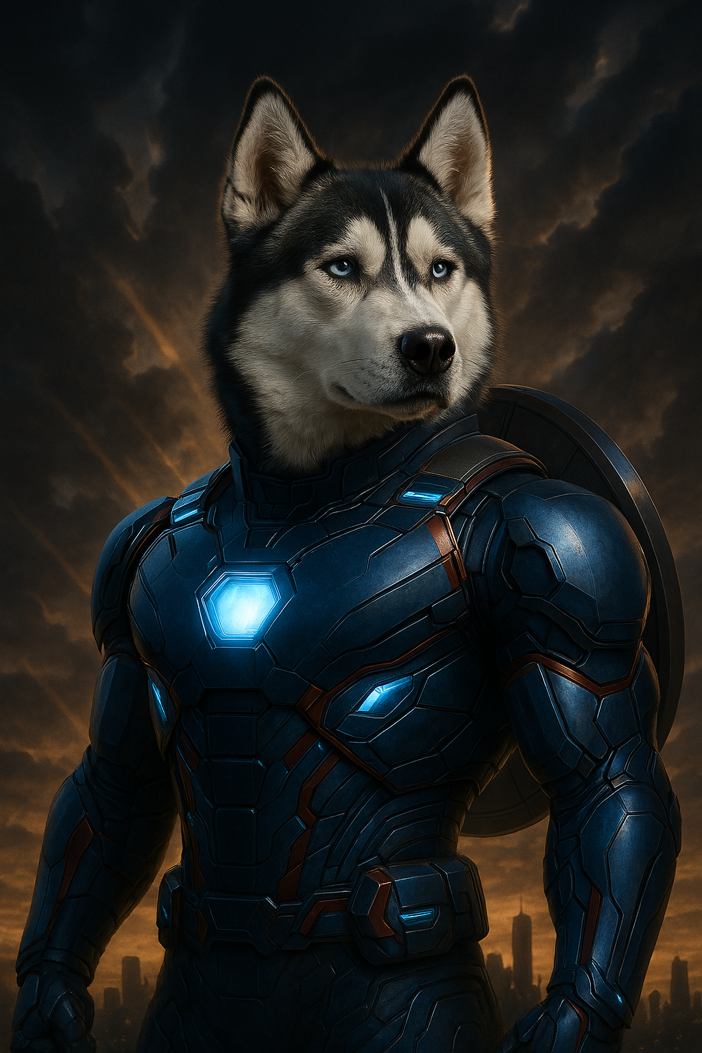 Pawvenger - Custom Pet Portrait