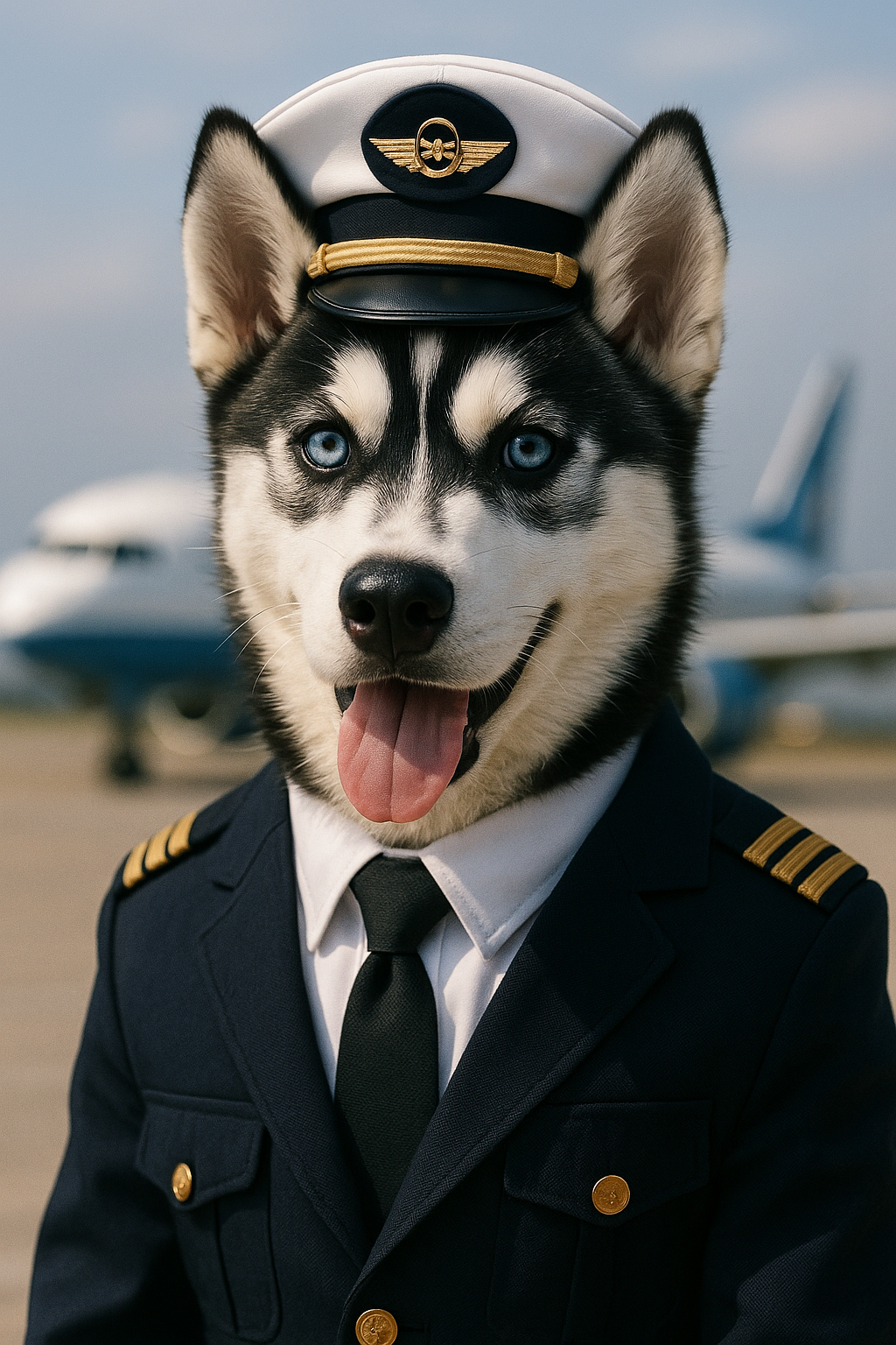 Pilot - Custom Pet Portrait