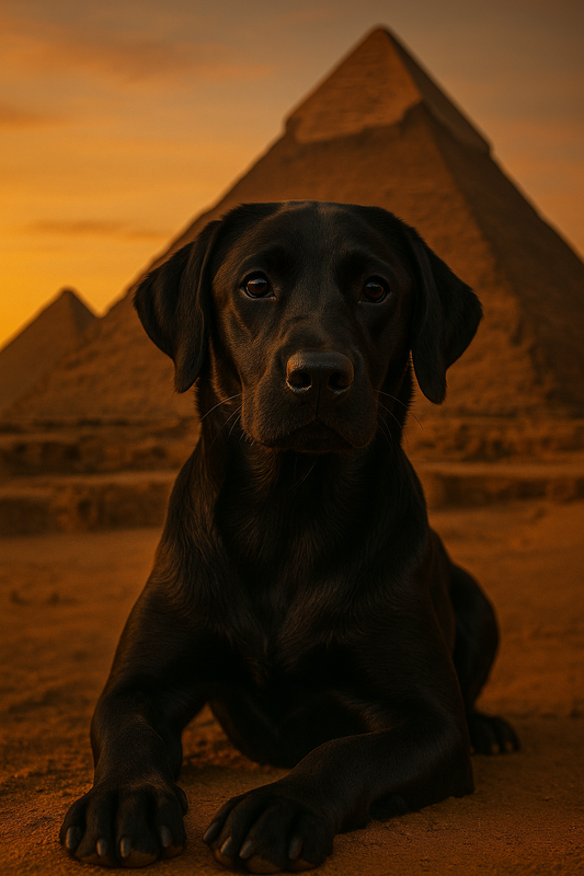 Pyramids - Custom Pet Portrait