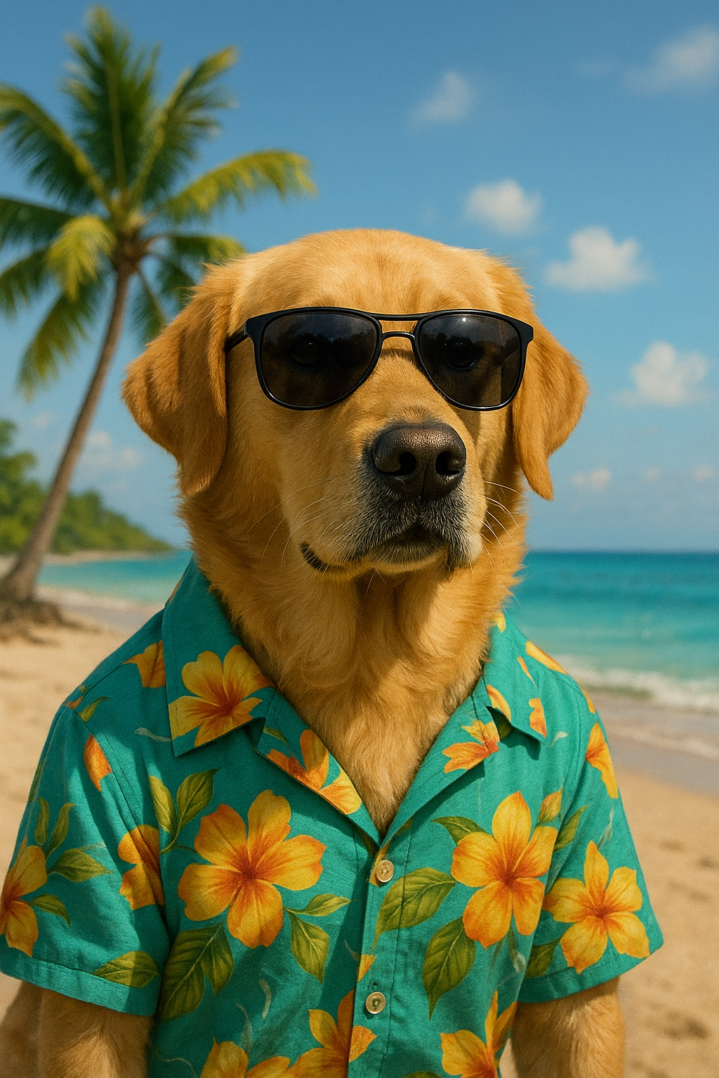 Vacation - Custom Pet Portrait