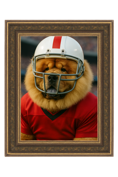 American Football - Custom Pet Portrait