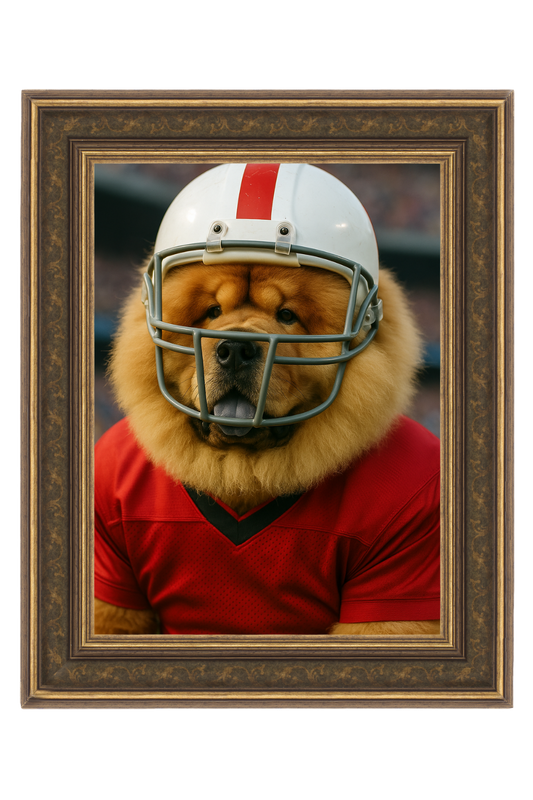 American Football - Custom Pet Portrait