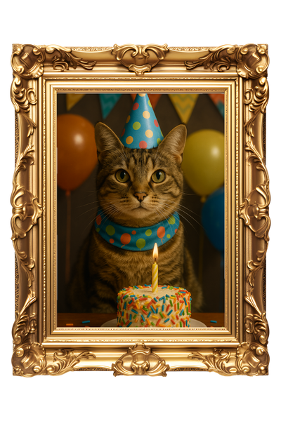 Birthday - Custom Pet Portrait