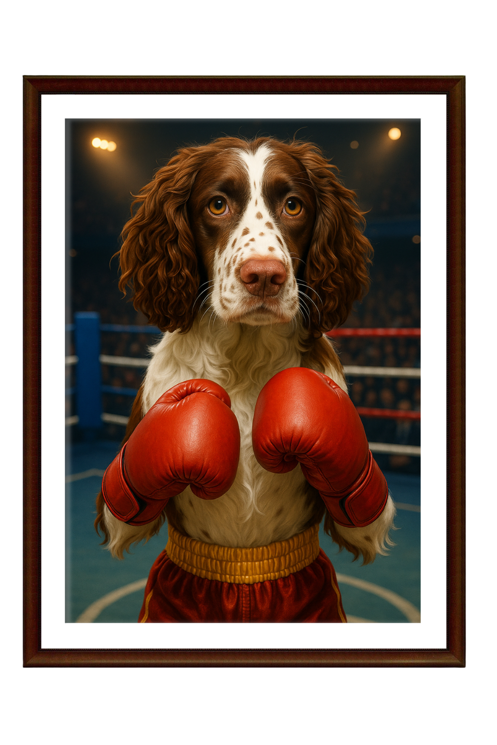 Boxing - Custom Pet Portrait