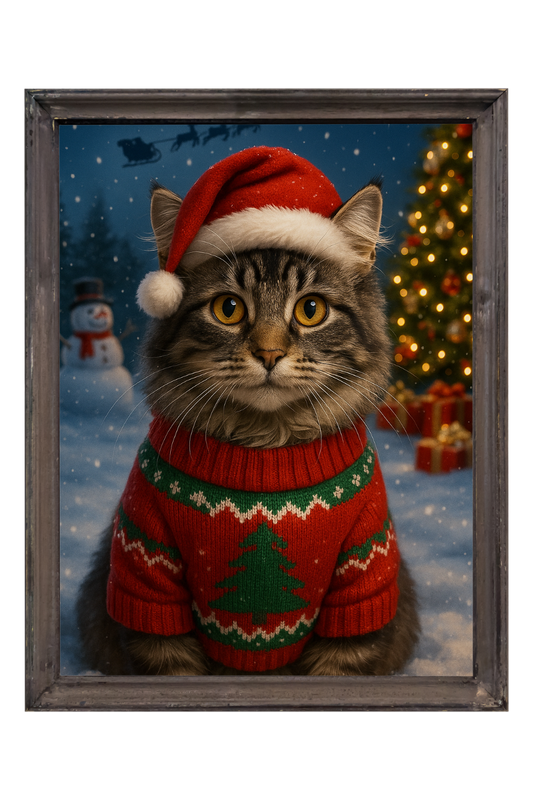Christmas - Custom Pet Portrait