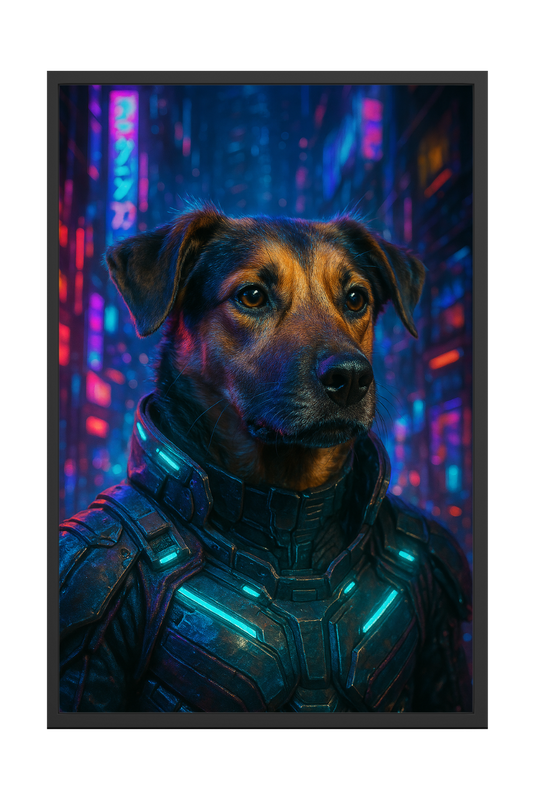 Cyberpunk - Custom Pet Portrait