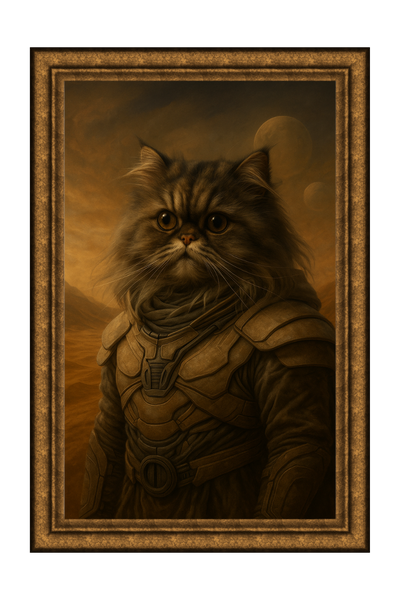 Dune: The Pawssiah - Custom Pet Portrait