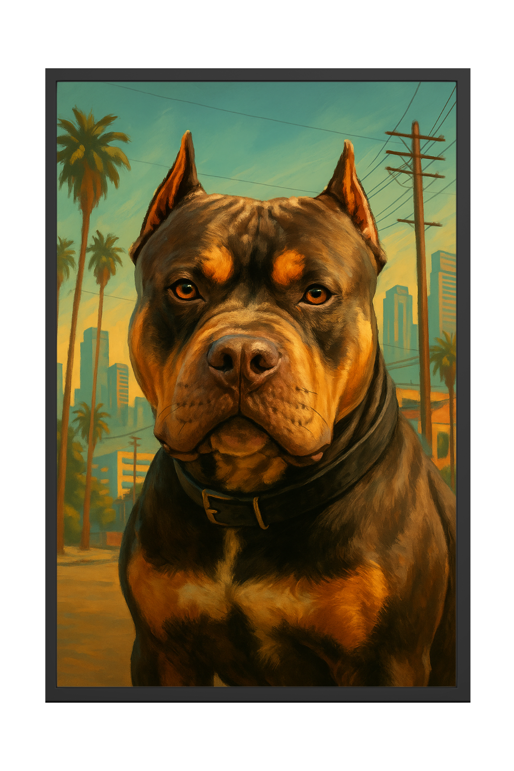 Grand Theft Paws - Custom Pet Portrait