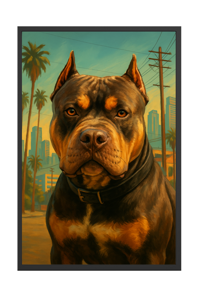 Grand Theft Paws - Custom Pet Portrait