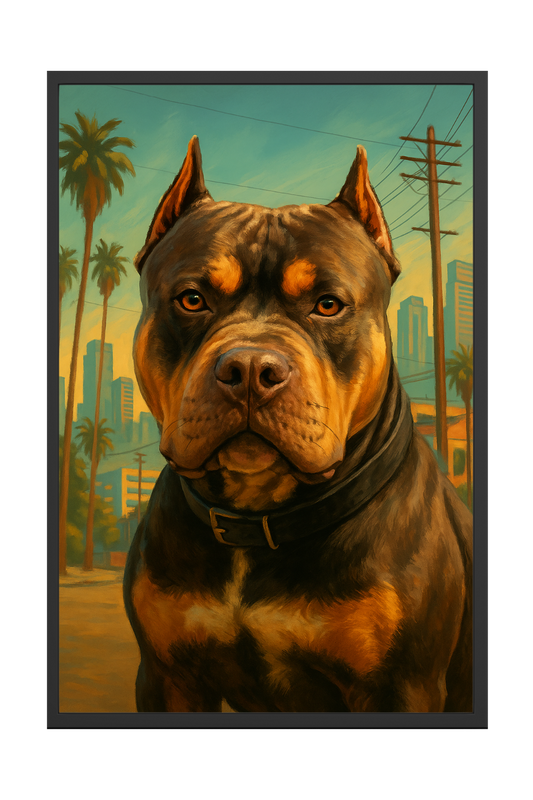 Grand Theft Paws - Custom Pet Portrait