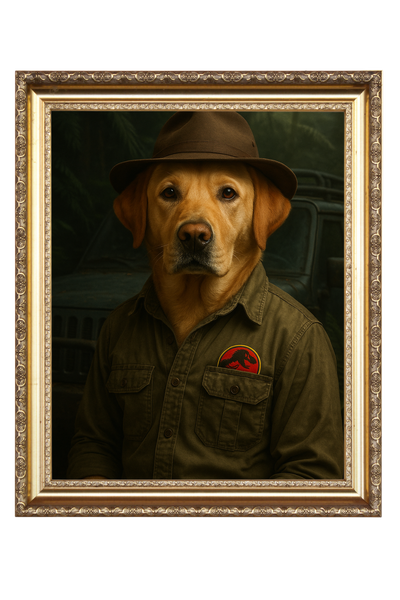 Jurassic Paws - Custom Pet Portrait