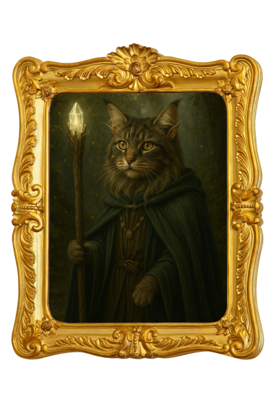Lord of the Paws - Custom Pet Portrait