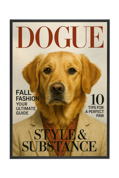Magazine - Custom Pet Portrait
