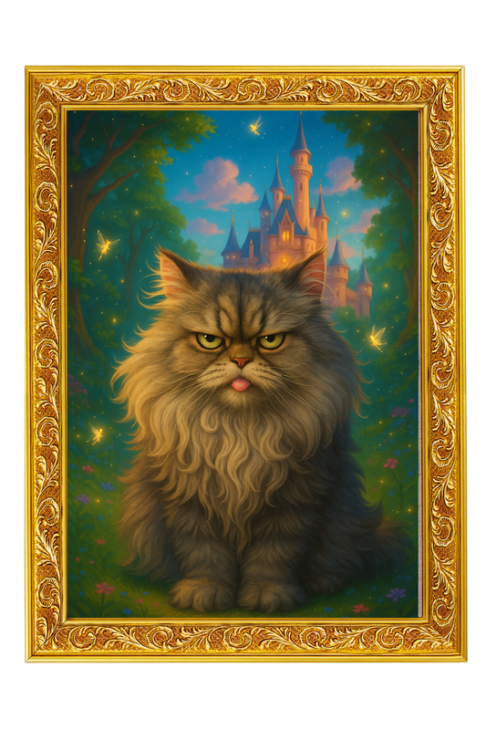 Pawsney - Custom Pet Portrait