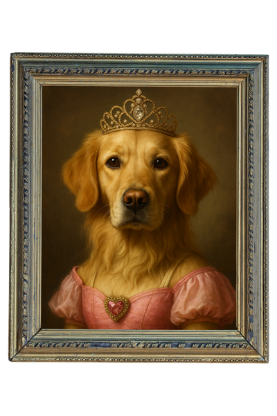 Princess - Custom Pet Portrait