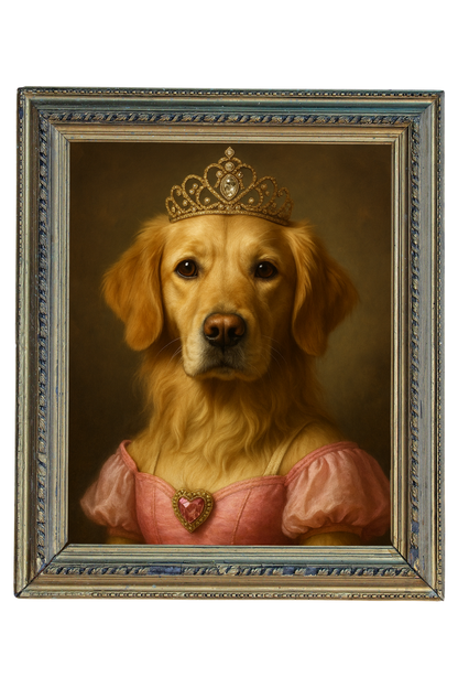 Princess - Custom Pet Portrait