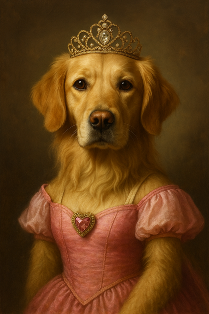 Princess - Custom Pet Portrait