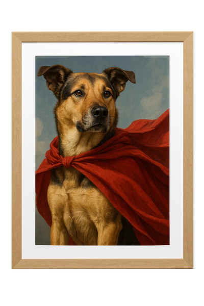 Superhero - Custom Pet Portrait