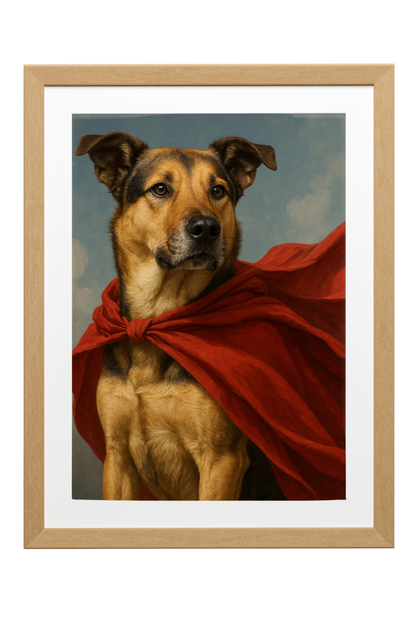 Superhero - Custom Pet Portrait
