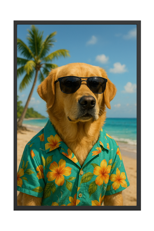 Vacation - Custom Pet Portrait
