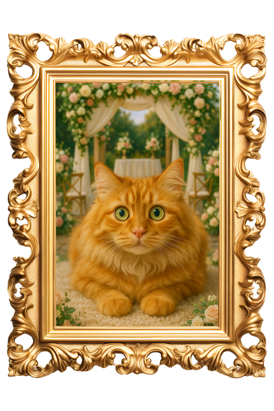 Wedding - Custom Pet Portrait